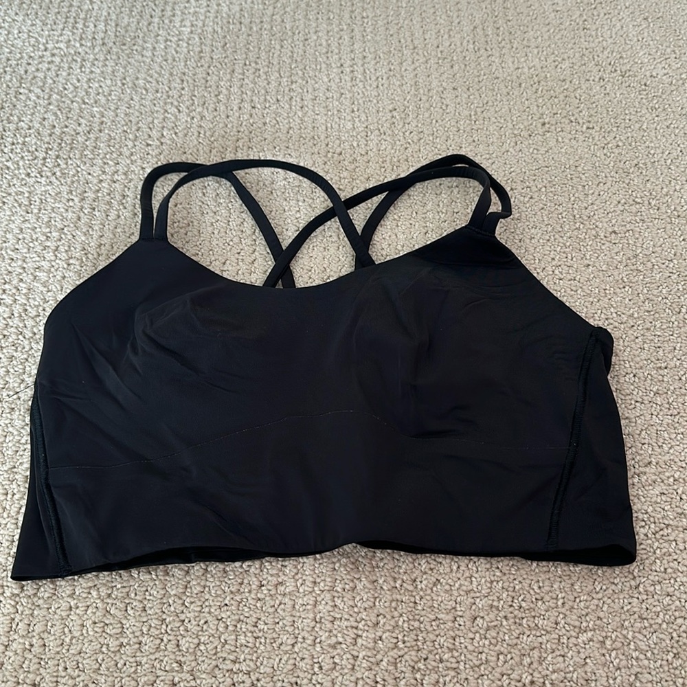 Like a cloud black lululemon bra